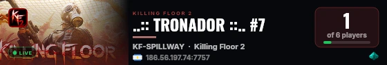 ..:: TRONADOR ::.. #7 live status badge
