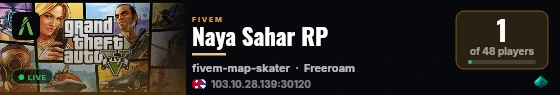 Naya Sahar RP live status badge