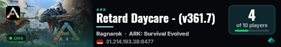 nitrado.net Gameserver - (v361.7) live status badge
