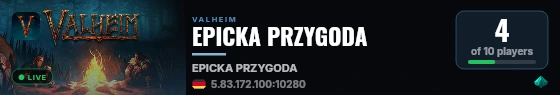 EPICKA PRZYGODA live status badge