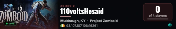 110voltsHesaid live status badge