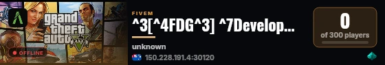 ^3[^4FDG^3] ^7Development City live status badge