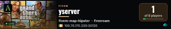 yserver live status badge