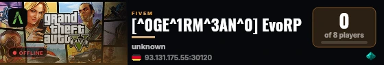 [^0GE^1RM^3AN^0] EvoRP live status badge