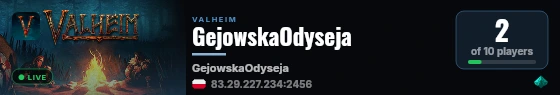 GejowskaOdyseja live status badge
