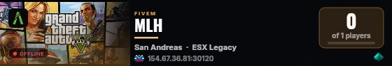 MLH live status badge