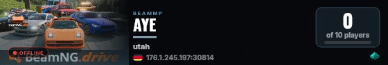 AYE live status badge