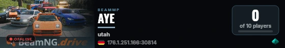 AYE live status badge