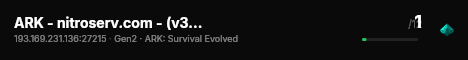ARK - nitroserv.com - (v358.24) live status badge