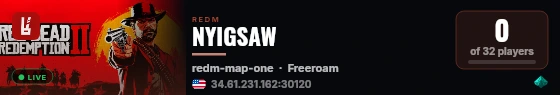 NYIGSAW live status badge