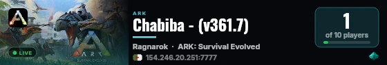 Chabiba - (v361.7) live status badge