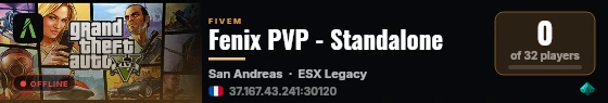 Fenix PVP - Standalone live status badge