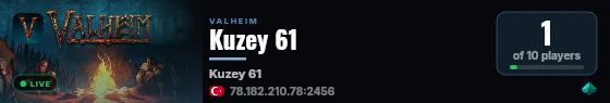 Kuzey 61 live status badge