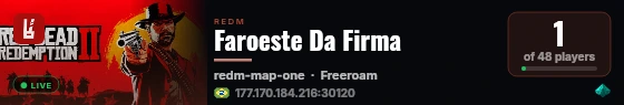 Faroeste Da Firma live status badge