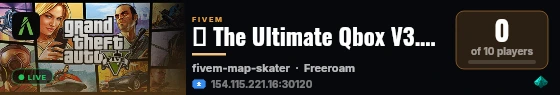 🌐 The Ultimate Qbox V3.2.0 | FiveMDevs.com / buyafivemserver.com 🌐 live status badge