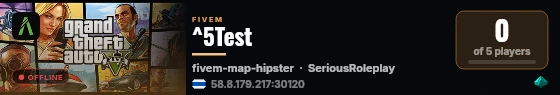 ^5Test live status badge