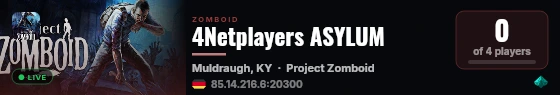 4Netplayers ASYLUM live status badge