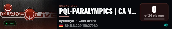 PQL-PARALYMPICS | CA VAMP live status badge