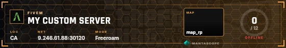 HUD badge preview