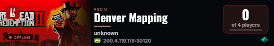 Denver Mapping live status badge