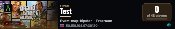 Test live status badge