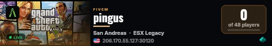 pingus live status badge
