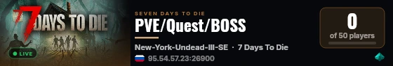 PVE/Quest/BOSS live status badge