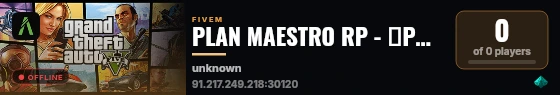 PLAN MAESTRO RP - 🛫PROXIMAMENTE! - 💻discord.gg/2jME8DUc3j live status badge