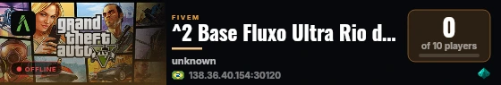 ^2 Base Fluxo Ultra Rio de Janeiro 👻 ^7 | ✅ Base Completa e Inovadora ✅ | 🎮 https://discord.gg/fluxoshop live status badge