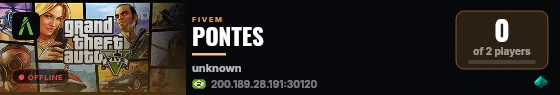 PONTES  live status badge
