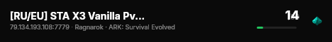 [RU/EU] STA X3 Vanilla PvP NoWipe Ragnarok - (v361.7) live status badge