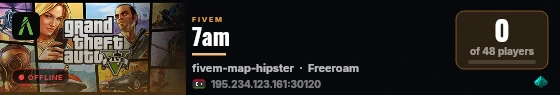 7am live status badge