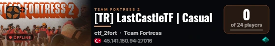 [TR] LastCastleTF | Casual live status badge
