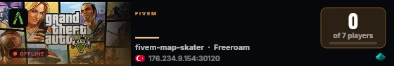  live status badge