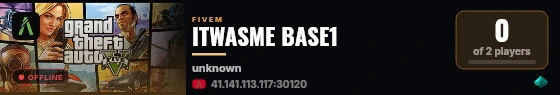 ITWASME BASE1 live status badge