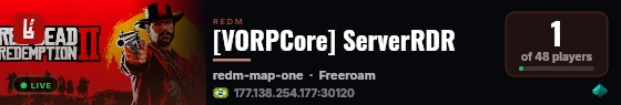 [VORPCore] ServerRDR live status badge