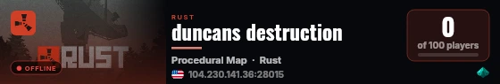 duncans destruction live status badge