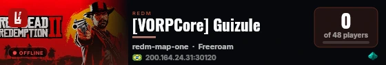[VORPCore] Guizule live status badge