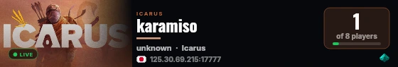 karamiso live status badge