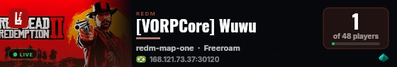 [VORPCore] Wuwu live status badge