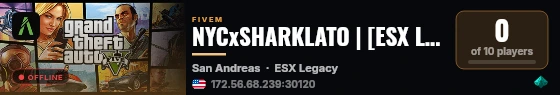 NYCxSHARKLATO | [ESX Legacy] live status badge
