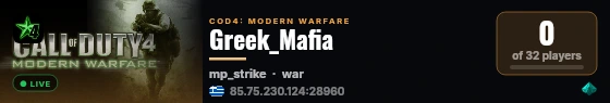 Greek_Mafia live status badge