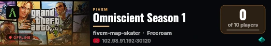 Omniscient Season 1 live status badge