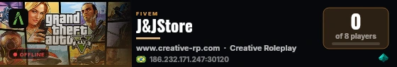 J&JStore live status badge