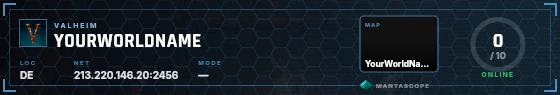 HUD badge preview