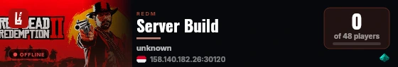 Server Build live status badge