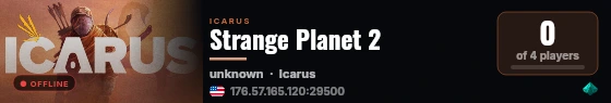Strange Planet 2 live status badge