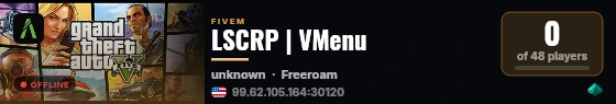 LSCRP | VMenu live status badge