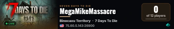 MegaMikeMassacre live status badge