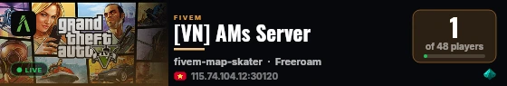 [VN] AMs Server live status badge
